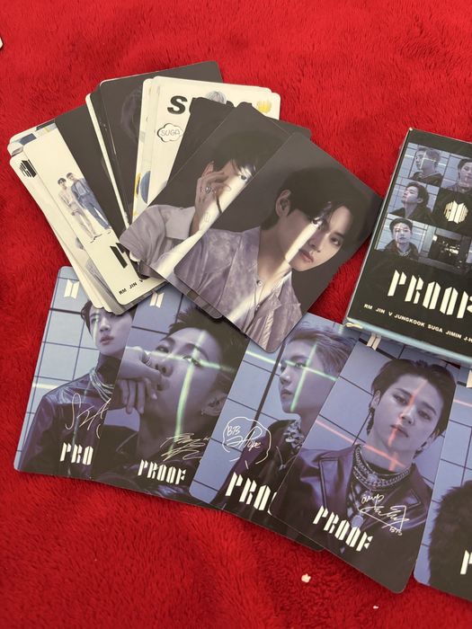 Ломо карты БТС альбом proof