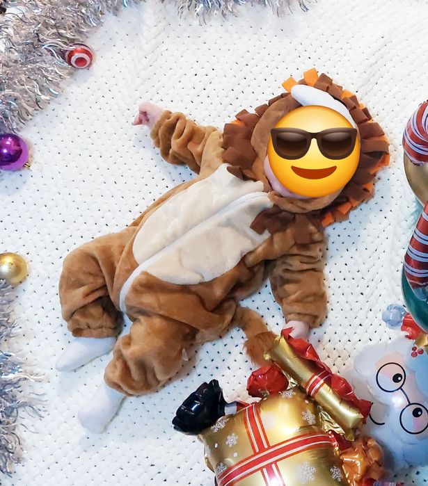 Новогодний костюм львенка