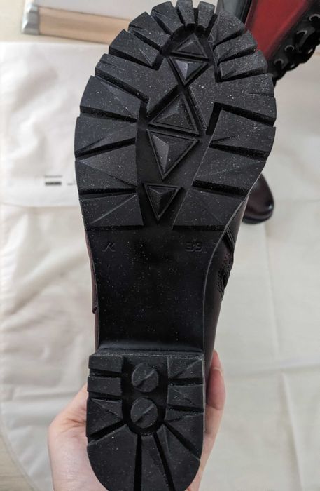 Cizme inalte, piele naturala, marimea 39 (potrivit 38.5), noi