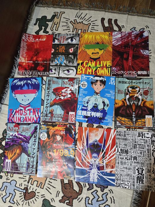 Продам постеры по аниме Евангелион