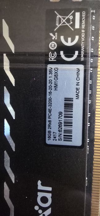 Memorie Ram Lexar Kit 32GB DDr4 3200 Cl16 Nou