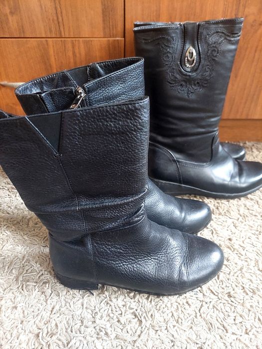 Сапоги женские зима