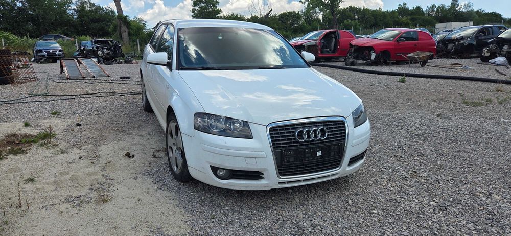 Audi a3 2.0tdi BMM 2008 140кс, 6ст ръчка, 2din на части, София