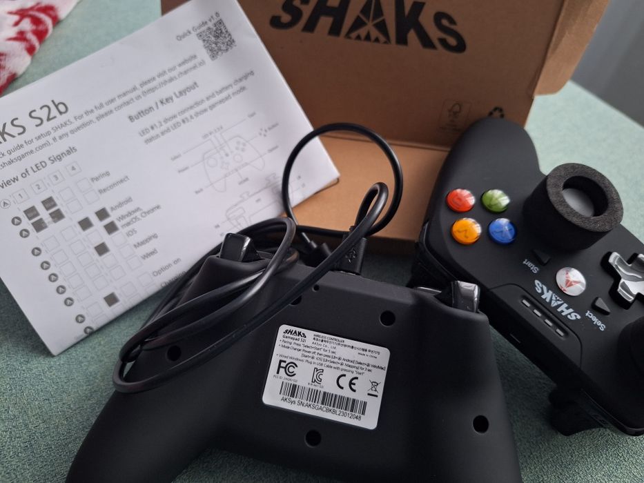 Gamepad SHAKS S2b BI Wireless(Android, WebOS, los, Pc)