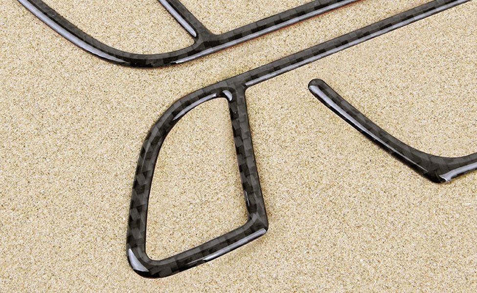 Ornamente fibra carbon rame manere deschidere usi - Audi A4 (B8), A5