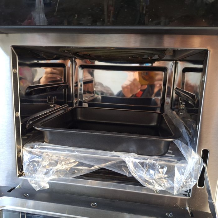 Еър Фрайър / Мини фурна 14 литра,пиле на грил,кошница за картофи