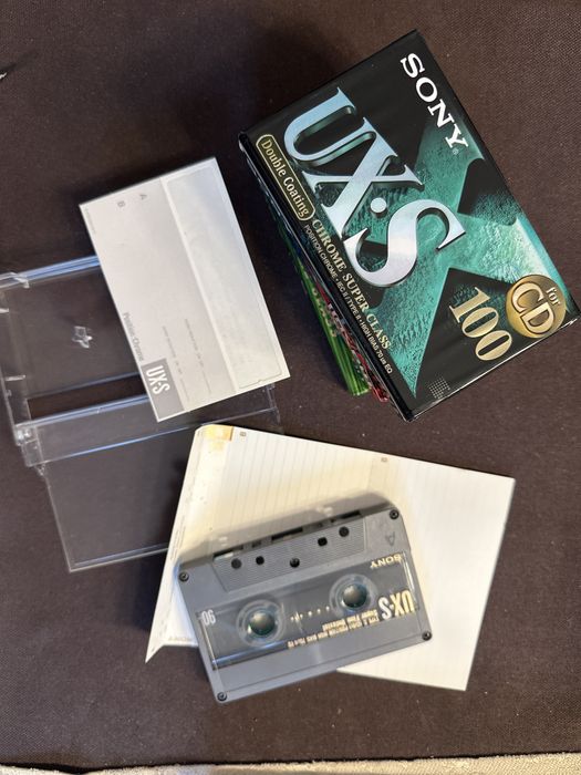 5 casete audio chrome - Sony, Maxell, Fuji