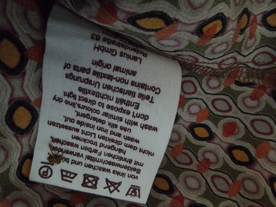 Bluză de mătase 100% Lanius