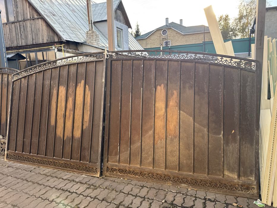 Ворота с калиткой