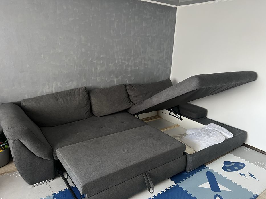 Coltar extensibil gri Madrid XXXLUTS