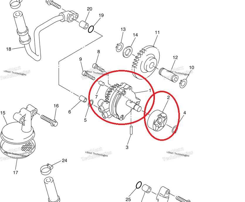 Нова Маслена помпа за Yamaha 2003-06 YZ450F WR450F , 2003-13 YFZ450 YFZ450R
