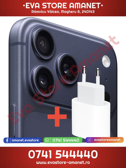 Apple iPhone 17 Pro Max Deep Blue 256GB Neverlocked + Adaptor 20W