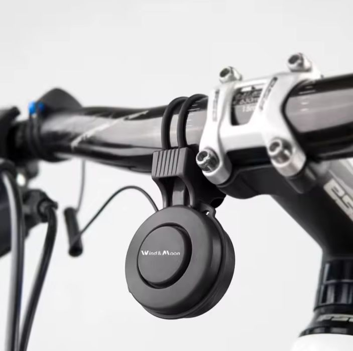 Електрически звънец за велосипед - USB, 4 звука, водоустойчив