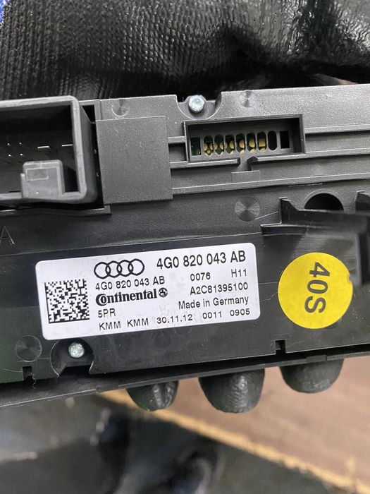 Panou clima climatronic audi a6 c7 4g audi a7