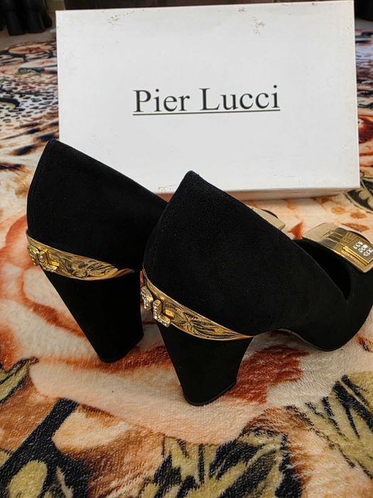 Официални обувки Pier Lucci велур