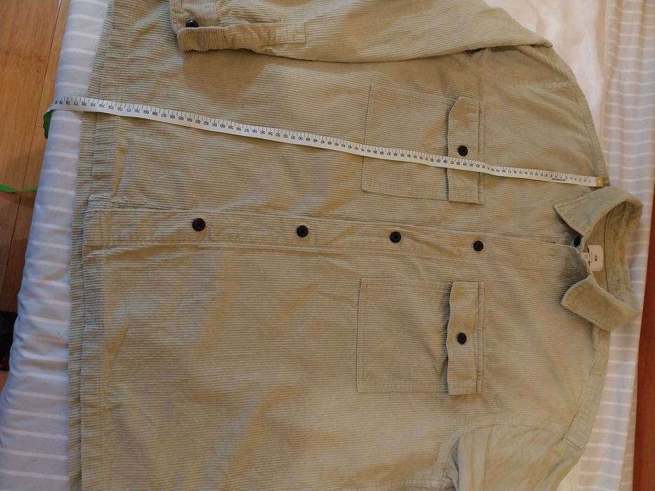 Cămașă bărbătească din catifea reiată