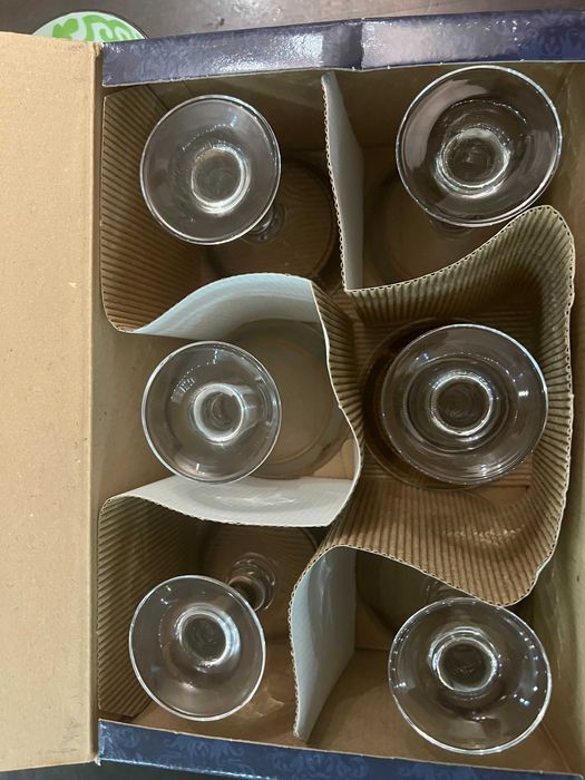 Гусь Хрустальный 6 бокалов для Мартини