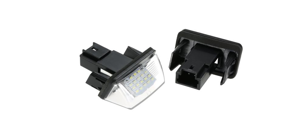 Set 2 Lampi Iluminare nr LED Citroen C3 C4 C5 Berlingo Xaxo Xara