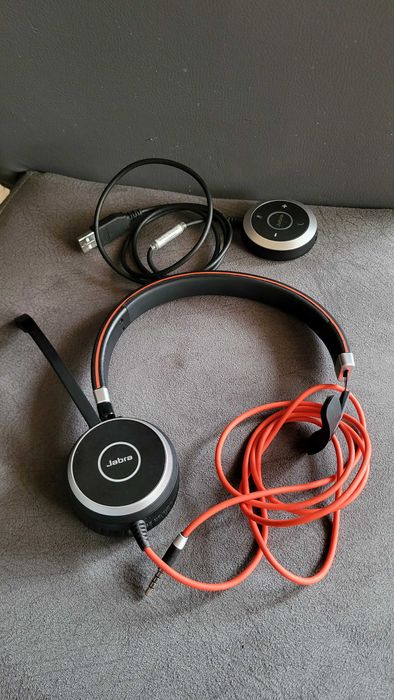 Jabra Evolve 40 UC Mono Căști Prin cablu BirouCall center Negru