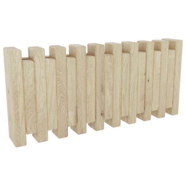 Закачалка от дъб масив в модерен стил