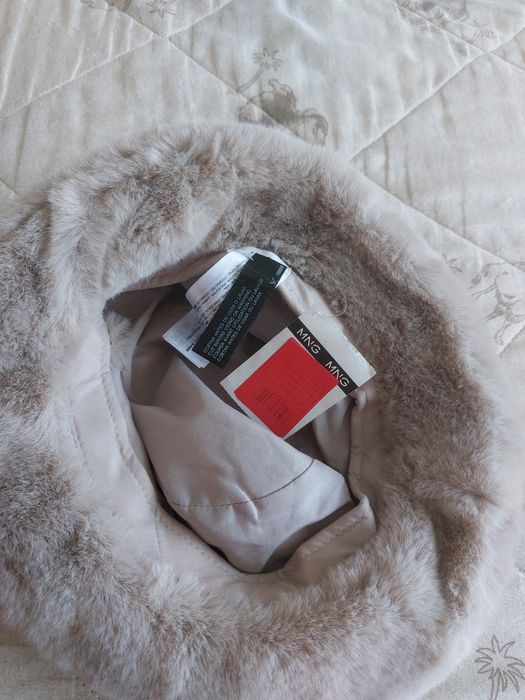 Меховая панама для женщин.