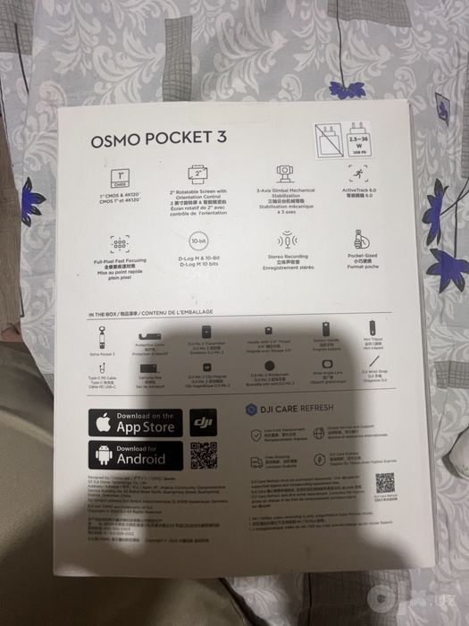 Продам видеокамера OSMO POCKET 3 Creator combo