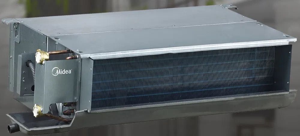Канальный трёхрядный фанкойл Midea MKT3 300