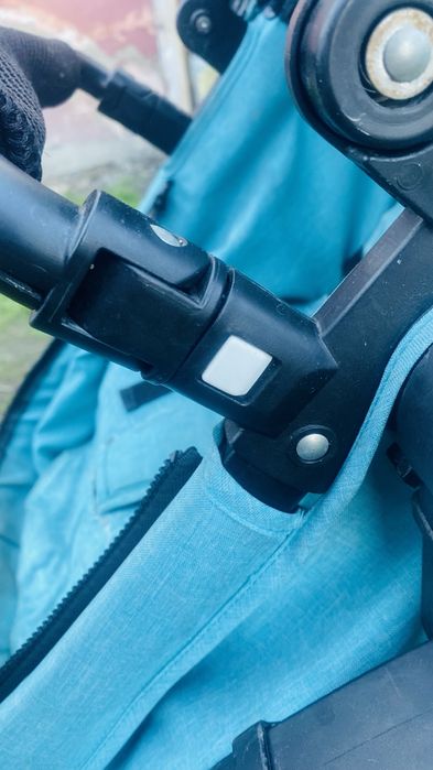 Коляска трансформер 2 в 1, люлька трансформируется в прогулочный блок