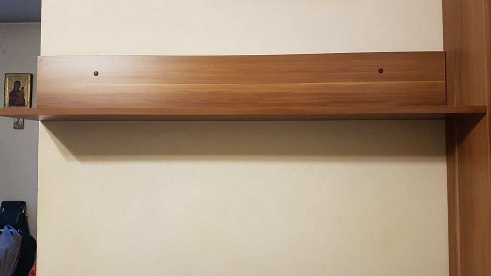 Холна секция в кафяво-черен цвят