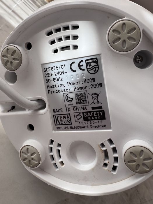 Philips Avent SCF875 – Уред за приготвяне на бебешка храна 4 в 1