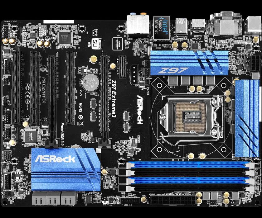 ASRock Z97 Extreme 3 1150 soket holati ideal + Garantiya
