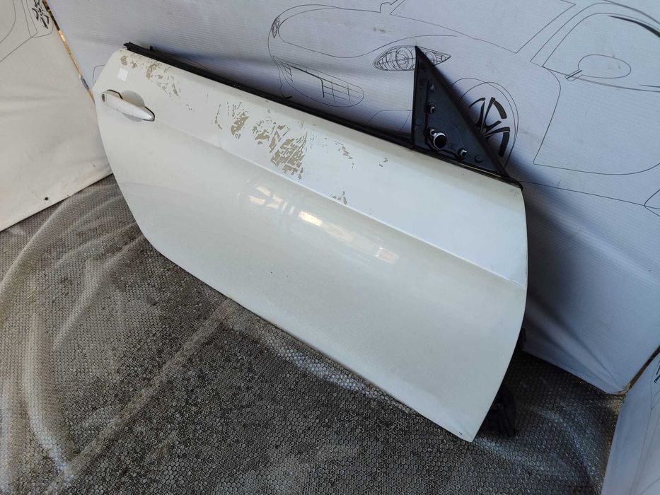 Ușă Față Dreapta BMW 3 E92 E93 Decapotabil Alb Mineralweiss Metallic A96 41517200570 / 7200570 2013 / [2005-2014] / (12F)