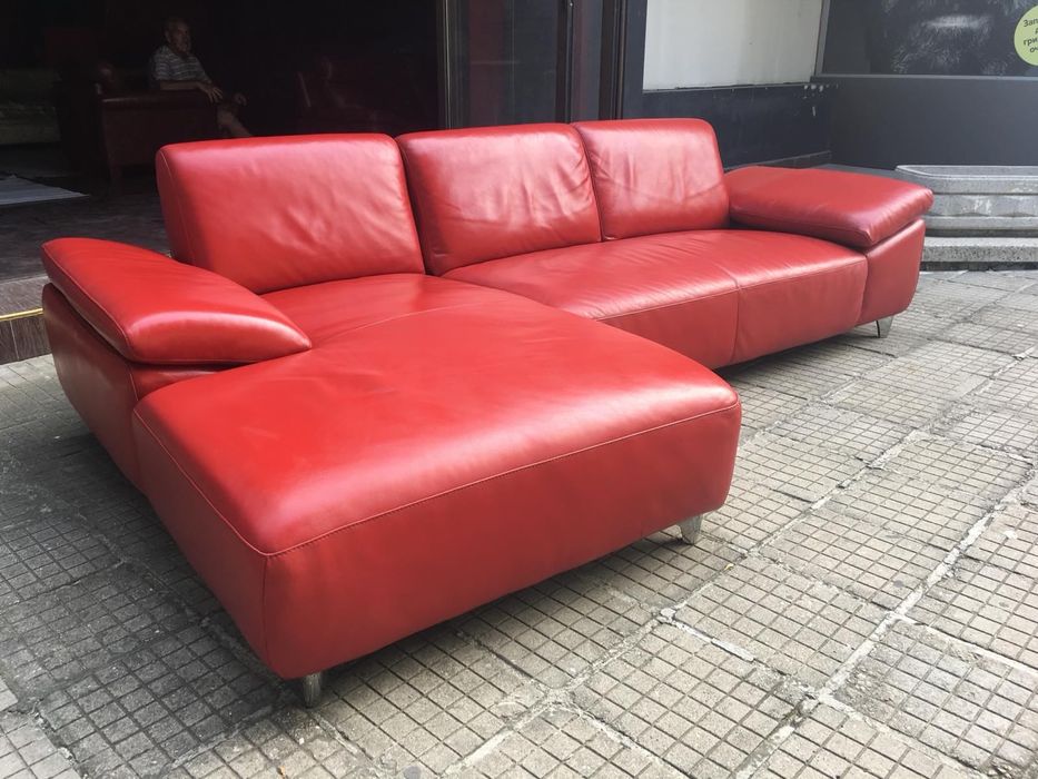 Тройка диван с лежанка