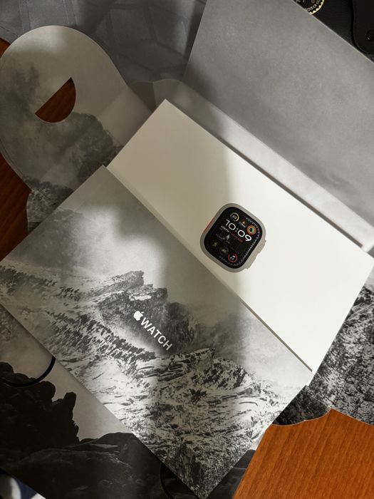 Apple - Watch Ultra2 v2 Cell, 49 mm, M, Natural Titanlum Tan Alpine Loop