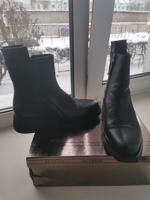 Полусапожки  36 размер, демисезонные, новые, кожаные