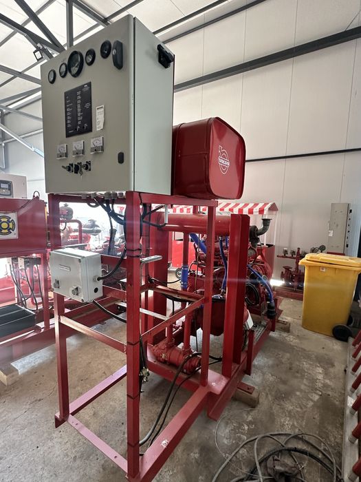 Pompa apa irigatii industriala 500mc ora diesel