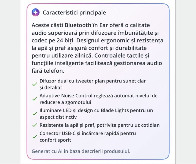 Casti samsung galaxy buds3pro