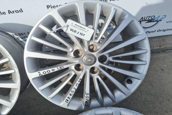 Jante aliaj roti aluminiu 5X105 R17 7,5J IS44 Opel Astra J Facelift