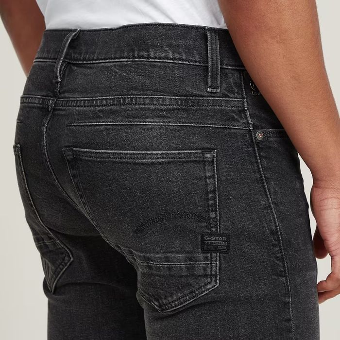 Оригинални дънки G-Star Raw D-Staq W31 нови мъжки черни slim  5 pocket