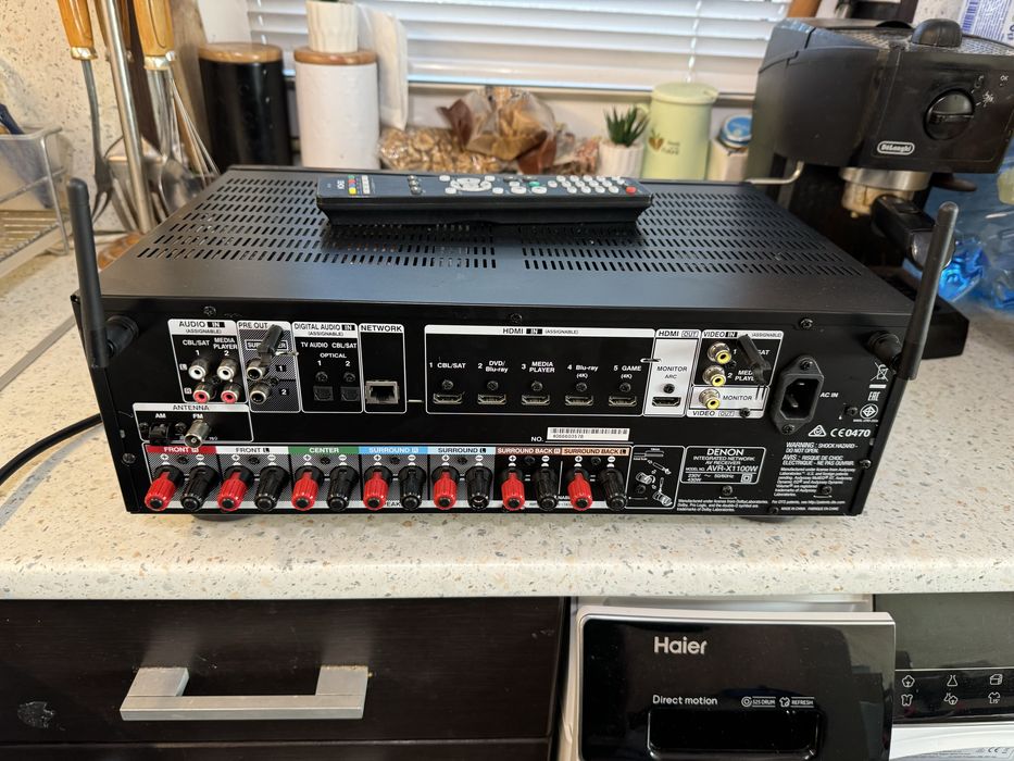 Denon AVR-X1100 Bluetooth Wi-Fi