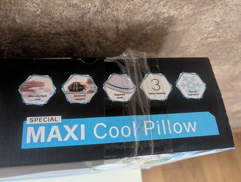 Възглавница-анатомична TED MAXI COOL PILLOW