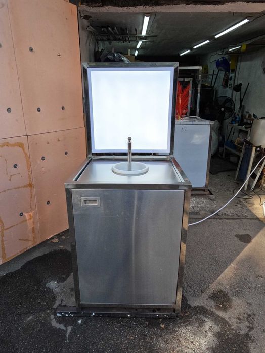 Ополаскиватель для бутылей полуавтоматический