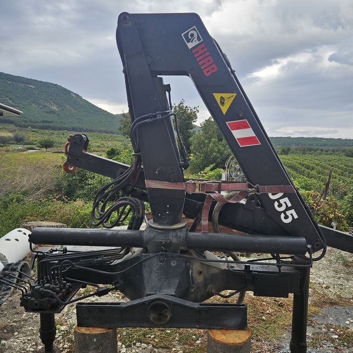 Кран.  HIAB  055