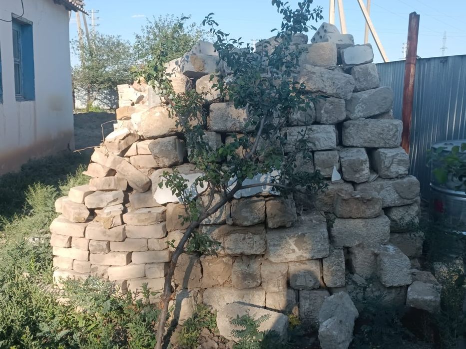Ракушеблок, циликатный кирпич  б/у самовывоз
