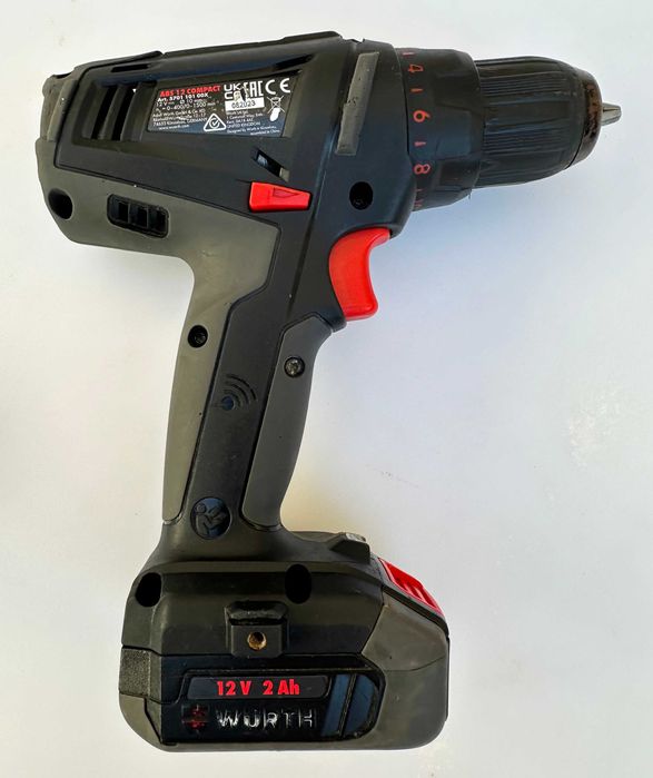 Wurth ABS 12 COMPACT M-Cube - Акумулаторен винтоверт 2x12V 2.0Ah