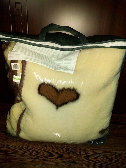 Ново одеяло от 100% мериносова вълна Woolmark/ 140/200см.