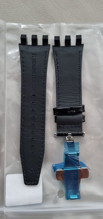 Curea swatch right track svgk406 chronograph automatic noua dedicata