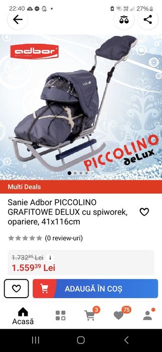 Sanie Piccolino,Tricicleta ,Scaun masa,Trotineta Oxelo copii