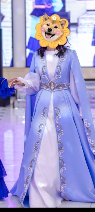 Қыз ұзатуға көйлек. Свадебное платье.