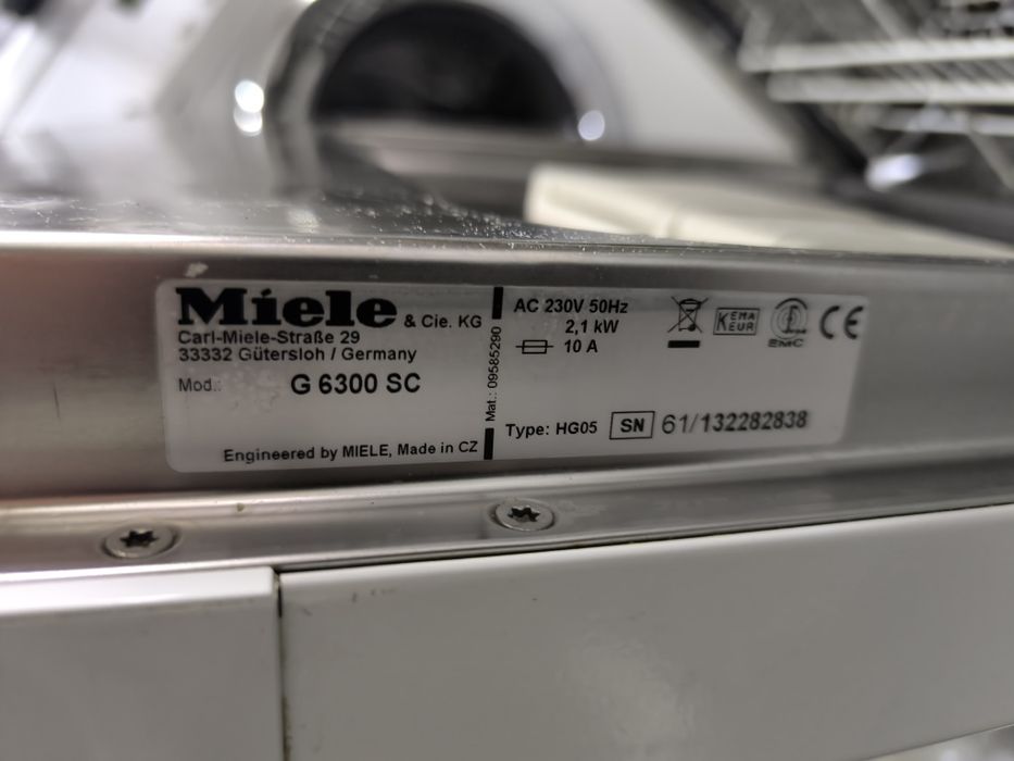 Съдомиялна Miele G 6300 SC - 60см. Свободностояща.